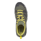 Top view of Men's Arete Low hiking shoe in Moss – featuring a padded tongue and collar, moisture-wicking interior lining, and adjustable lacing system for a snug, customized fit.