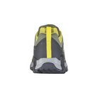 Back view of Men's Arete Low hiking shoe in Moss – featuring a structured heel counter, convenient heel pull-tab, and low-cut profile for freedom of movement and stable support.