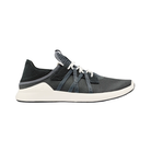 Side view of Men’s Olukai Holo sneaker in dark shadow – made with breathable mesh, cushioned EVA midsole, and lightweight non-marking outsole for all-day wear.