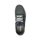 Top View of Men’s Olukai Holo casual sneaker in dark shadow – featuring a breathable mesh construction, cushioned anatomical footbed, and lightweight flexible design for all-day wear.