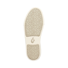 Bottom View of Women’s Olukai Pehuea Li lace-up sneaker in tapa – featuring a durable non-marking rubber outsole, traction pods for grip, and flexible lightweight support.