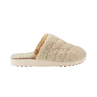 Side View of Women’s Olukai Pupu Mau in tapa – featuring a soft cushioned footbed, lightweight breathable construction, and a flexible non-marking rubber outsole.