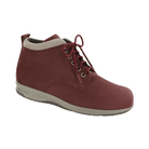 Side view of Women’s SAS Gretchen Chukka Boot in red taupe – featuring soft leather upper, cushioned footbed for comfort, and a durable rubber outsole designed for traction and everyday wear.