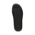 Bottom view of Men’s SAS Bout Time casual shoe in black – featuring a durable rubber outsole with slip-resistant tread, flexible grooves, and lightweight stability for everyday wear.