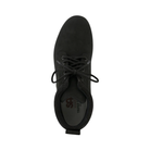 Top View of Women’s SAS Gretchen Chukka Boot in black moondust – featuring genuine leather upper, cushioned footbed for comfort, and ankle-high chukka silhouette.