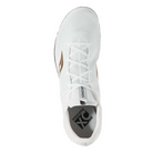 Top view of Men’s Saucony Havok XC3 Spikes in White – featuring a streamlined white upper with internal support structure, lightly padded tongue, and traditional lace-up closure for a snug racing fit.