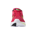 Front view of Women’s Saucony Kinvara 14 in Red Rose – featuring an airy mesh upper, padded collar and tongue, traditional lace-up system, and contoured shape for a natural, performance-focused fit.