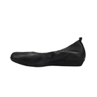 Side View of Women’s Taos Chit Chat Shoe in Black – Features include a low-profile silhouette, supportive midsole, and stylish stitching details for everyday wear.