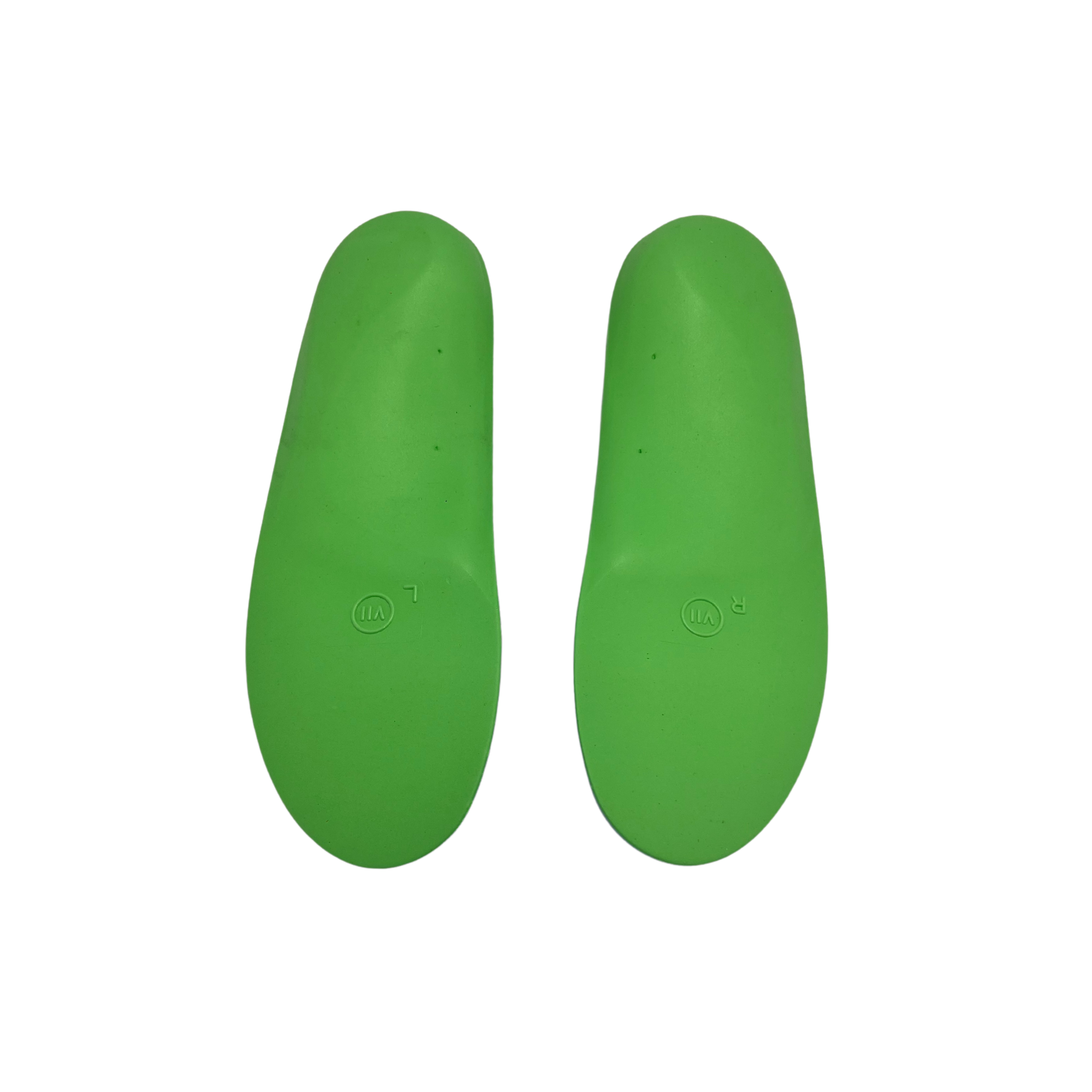 Bottom view of VentureStep Venture Comfort insoles – featuring textured grip pads, durable base layer, and contoured shaping for in-shoe traction.