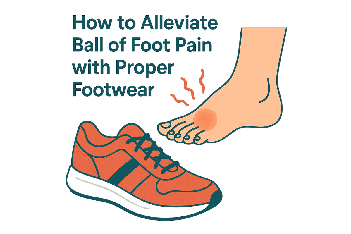How to Alleviate Ball of Foot Pain with Proper Footwear