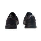Back View of Women’s Alegria Shift Lead shoe in Creature Comfort black – featuring a cushioned removable footbed, supportive heel counter, and slip-resistant outsole for lasting comfort.