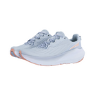 Side view of women’s Altra FWD Via in light grey – featuring a breathable mesh upper, cushioned midsole for comfort, and durable outsole for traction.