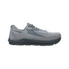 Side view of the Men’s Altra Torin 5 Luxe in Dark Gray, showing the engineered mesh upper, Balanced Cushioning zero-drop platform, and Altra EGO MAX midsole designed for plush, lightweight comfort. The shoe features a natural FootShape toe box and a sleek, versatile look suitable for everyday wear or light training.