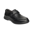 Side view of Men’s Anodyne Casual Dress 52 in Black – Features include a comfortable, supportive construction with a flexible sole for ease of movement, and a refined silhouette suitable for formal occasions.