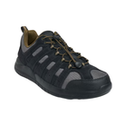 
Side view of Men’s Anodyne Trail Walker 44 in Dark Grey – Features include a secure, supportive fit, slip-resistant outsole, and cushioned heel for comfort on various terrains.