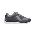 Side view of Anodyne Sport Runner Men’s in Grey/Black – Featuring a lightweight, durable design with a cushioned midsole for shock absorption and a smooth stride.