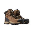 Side View of Men’s Ariat Endeavor 6" Waterproof Boot in dusted brown – featuring premium leather, 6-inch shaft for ankle support, and waterproof construction.