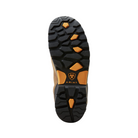 Bottom View of Men’s Ariat Endeavor 6" Waterproof Boot in dusted brown – featuring a slip-resistant Duratread™ outsole, shock-absorbing design, and rugged tread for stability.