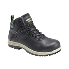 Side View of Men’s Avenger Breaker Composite Toe Boot in Black – featuring a slip- and oil-resistant rubber outsole for superior traction, a shock-absorbing midsole for support, and reinforced leather construction for rugged durability.
