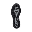 Bottom View of Men’s Avenger Aero Trail Mid Composite Toe Boot in Olive – featuring a rugged multi-directional tread pattern for superior grip, a flexible outsole for natural movement, and durable rubber construction designed for outdoor and work environments.