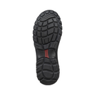 Bottom View of Women’s Avenger Flight Aluminum Toe Boot in Brown – featuring a rugged tread pattern for enhanced grip, a durable outsole designed for long-lasting wear, and a flexible sole to support natural movement on the job.