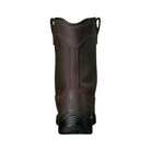 Back  View of Women’s Avenger Framer Composite Toe Boot in Brown – featuring a slip- and oil-resistant rubber outsole for secure traction, a shock-absorbing midsole to reduce fatigue, and a classic work boot design built for tough jobsite conditions.