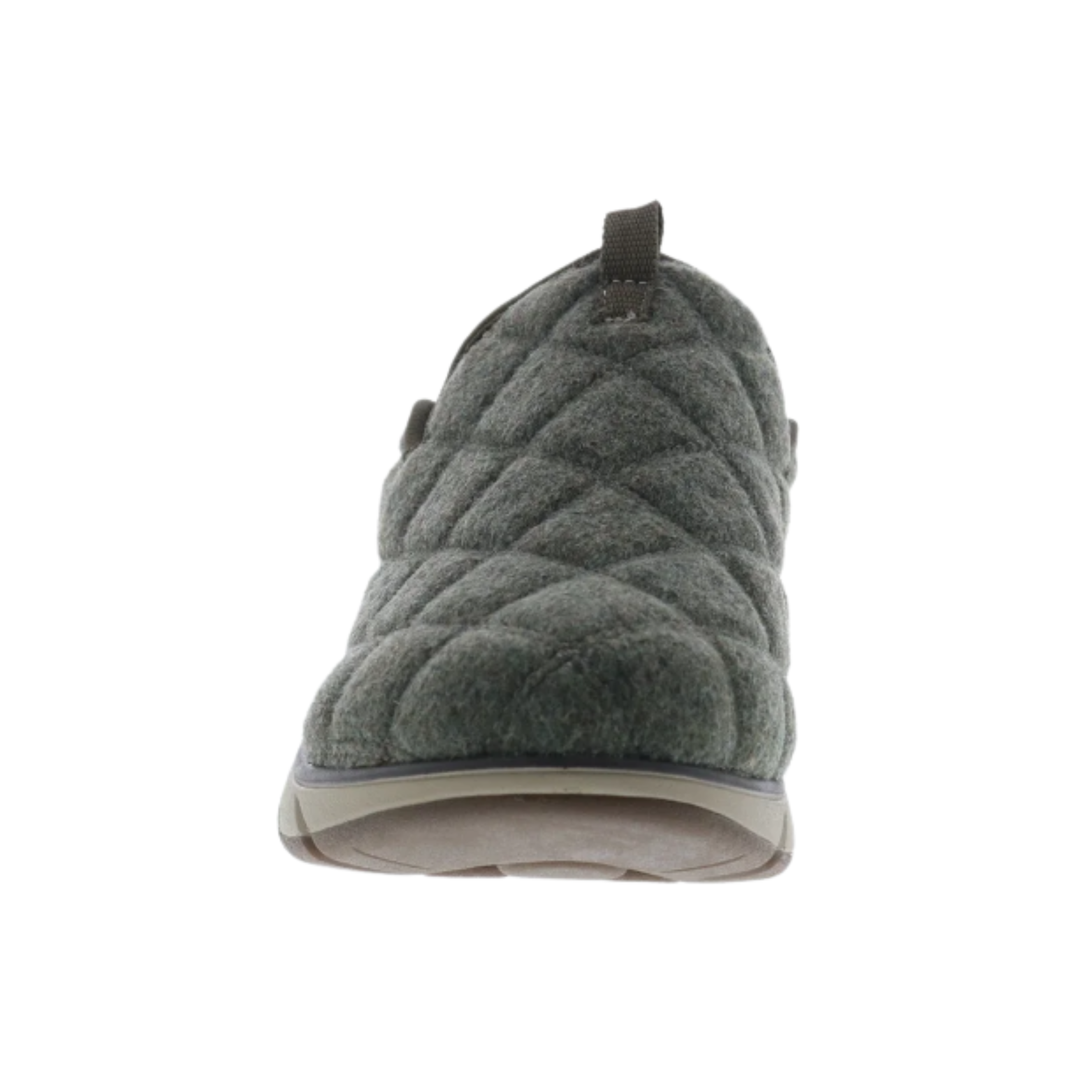 Front View of Women’s Bionica Akina boot in olive – featuring a smooth leather upper with rounded toe design, front seam detailing, and a comfortable fit for everyday wear.