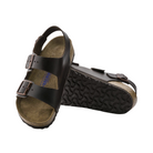 Angled view of Unisex Milano SFB Amalfi Boot in testa di moro – featuring ergonomic footbed with arch support to alleviate plantar fasciitis and neuropathy discomfort, reinforced overlays for durability, and cushioned heel for impact protection.