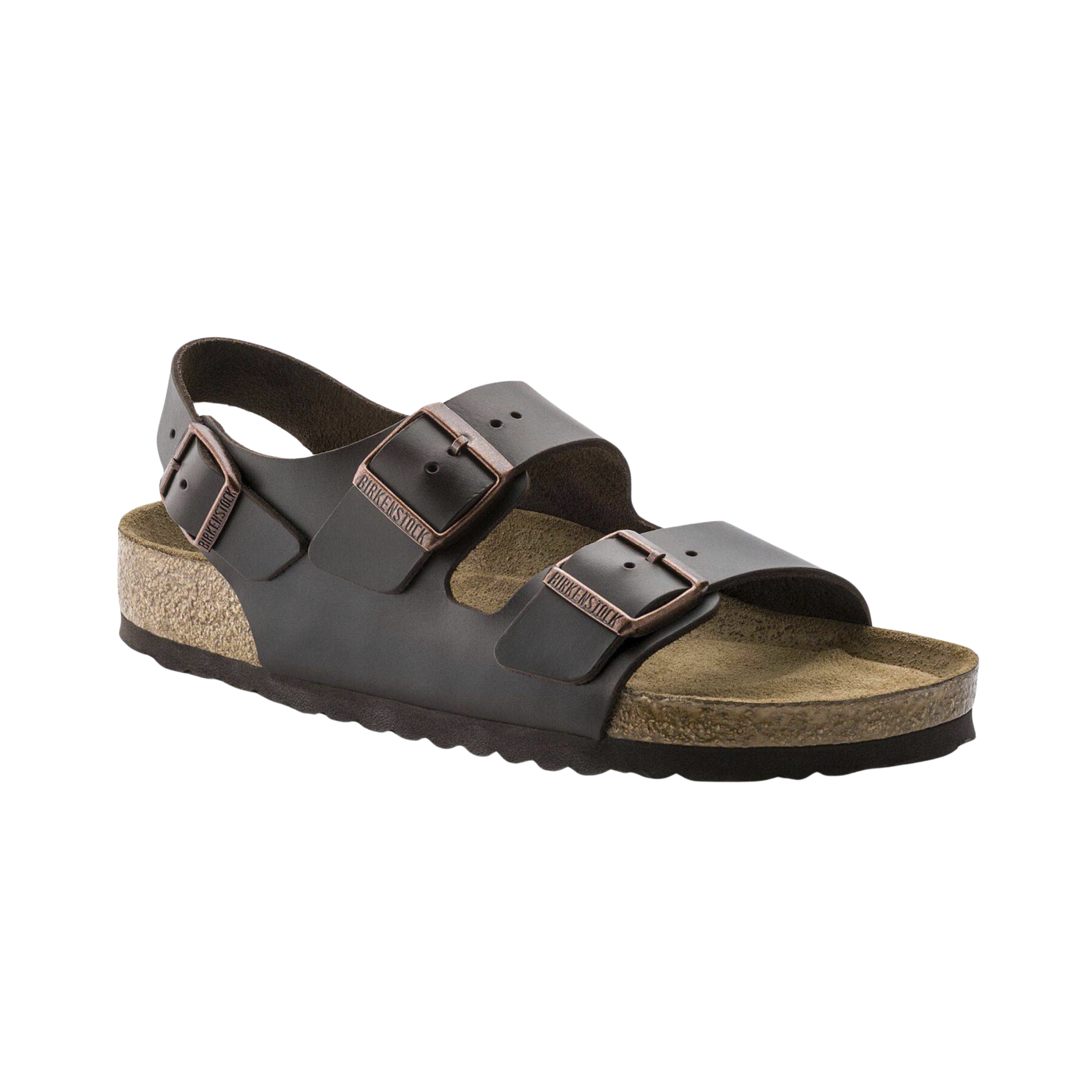 Side view of Unisex Milano SFB Amalfi Boot in testa di moro – featuring a full-grain leather upper for durability, cushioned midsole with shock absorption to reduce joint stress, and reinforced toe for protection in demanding conditions.