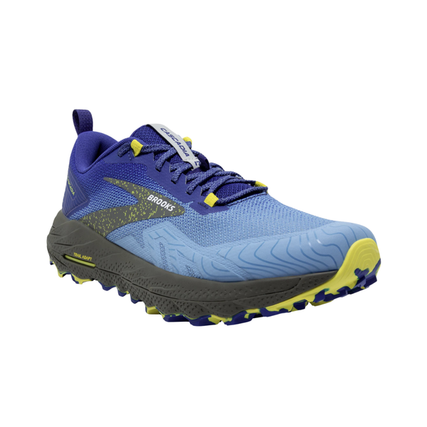 Brooks Men's Cascadia 17 – Blue/Surf/Sulphur | Rugged Stability