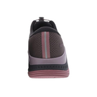 Back view of Women’s Dansko Penni sneaker in mesh raisin – featuring a reinforced heel counter, padded collar, and pull-tab for easy on and off.