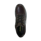 Top View of Men’s Dunham Bryce Oxford in Brown leather – featuring a full-grain leather upper, lace-up closure, and a padded collar and tongue for enhanced comfort.