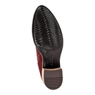 Bottom view of Women’s Ecco Shape 35 Sartorelle ankle boot in andorra – featuring durable rubber outsole with textured grip for traction, flexible sole for natural foot movement, and abrasion-resistant construction for lasting wear.