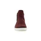 Front View of Women’s ECCO Soft 7 Zip Bootie in Andorra – featuring rich leather upper for timeless style, functional side zipper for easy on/off, and anatomical footbed for all-day comfort.