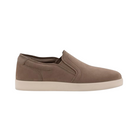 Side view of Men’s Ecco Street Lite Slip-On in taupe – featuring premium leather upper with sleek design, cushioned footbed for all-day comfort, and lightweight flexible sole for natural movement.
