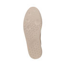 Bottom View of Men’s ECCO Street Lite Slip-On Sneaker in Taupe – featuring durable rubber outsole for traction, circular tread pattern for pivot control, and flexible sole for natural movement.
