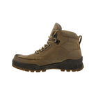 Side view of Men’s Ecco Track 25 boot in nutmeg brown – featuring premium full-grain leather upper for durability and classic style, cushioned footbed for all-day comfort, and rugged sole designed for traction on varied terrain.