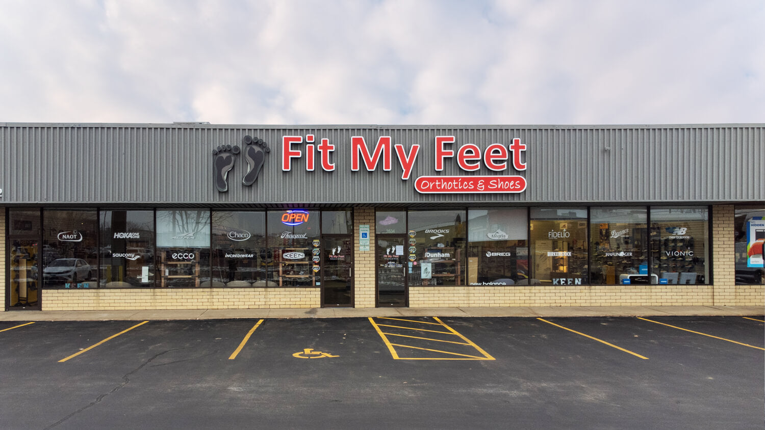 Fit My Feet Sioux Falls Shoe Store Exterior Photo