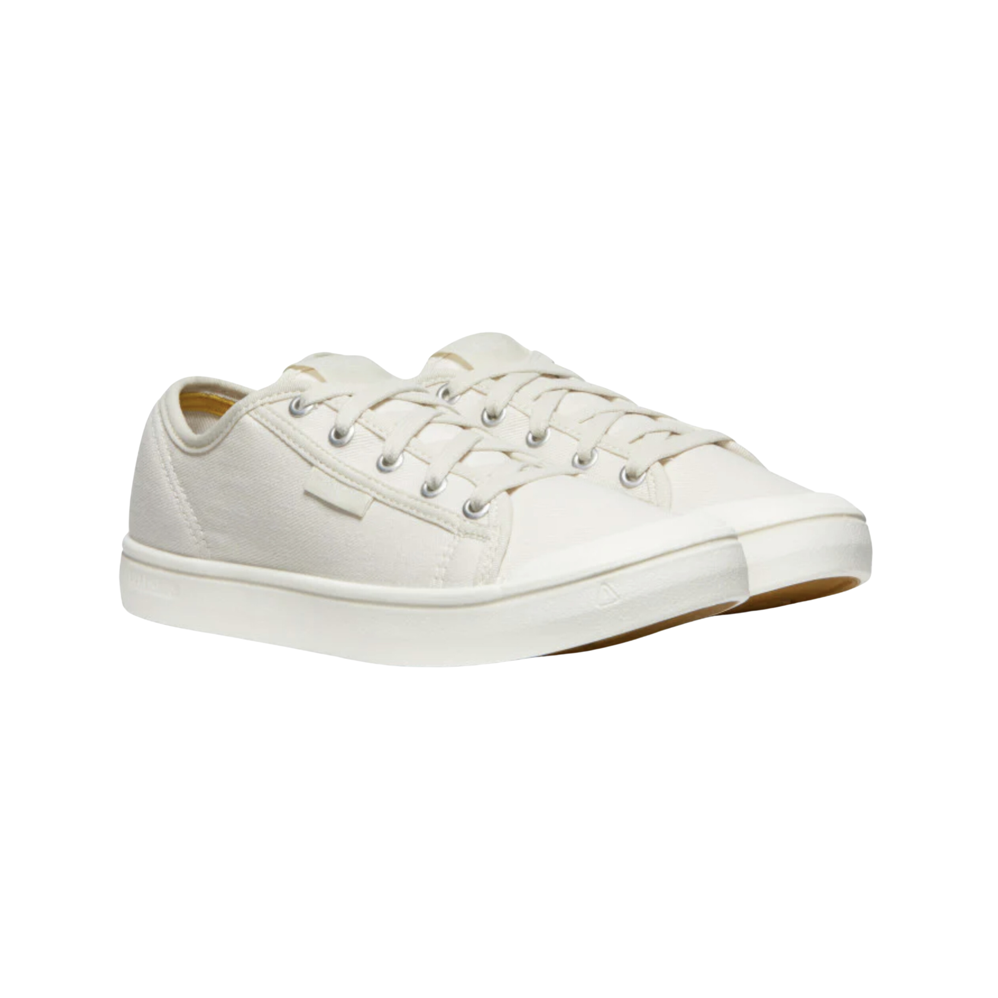 Women's Keen Elsa V canvas sneaker in all white