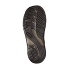 Bottom view of Men’s Austin Casual Waterproof in Chocolate Brown/Black Olive – featuring a durable, non-slip rubber outsole with aggressive tread pattern for reliable traction on wet, uneven, or urban surfaces.