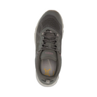 Top view of Women’s Terradora II Vent hiking shoe in olive and nostalgia – featuring padded collar and tongue for ankle support, moisture-wicking lining to keep feet dry and healthy, and secure lace-up closure for locked-in fit.