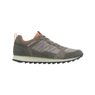 Men's Merrell Alpine hiking sneaker in tan, grey, and burnt orange