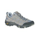 Women's Merrell Moab 2 Vent lace up hiking shoe in dark grey, tan, and black