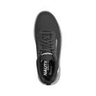 Top View of Men’s Nautilus Springwater Carbon Fiber Toe Work Shoe in Black – featuring a lightweight carbon fiber safety toe, slip-resistant outsole, and breathable mesh upper for all-day comfort.