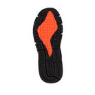 Bottom View of Women’s New Balance 1540v3 walking shoe in gunmetal with dragonfly – featuring durable rubber outsole with multi-directional traction, ROLLBAR stability technology, and shock-absorbing design.