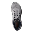 Top  View of Men’s New Balance 847v4 walking shoe in Silver Mink/Gunmetal – featuring ventilated mesh forefoot, reinforced toe cap, and lace-up closure for secure fit.
