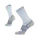 Side View of OS1st WP4 Wellness Performance Sock – featuring graduated compression for improved circulation, reinforced heel and toe areas for durability, and moisture-wicking fibers to keep feet dry.