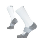 Side View of OS1st WP4 Wellness Performance Sock – featuring graduated compression for improved circulation, reinforced heel and toe areas for durability, and moisture-wicking fibers to keep feet dry.