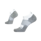 Side View of OS1st WP4 Wellness Performance Sock – featuring graduated compression for improved circulation, reinforced heel and toe areas for durability, and moisture-wicking fibers to keep feet dry.