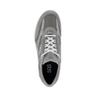 Top View of Women’s SAS Tour Mesh Sneaker in Plata Mix – featuring breathable mesh upper that keeps feet cool and comfortable, EZ Lace™ system for quick and secure lacing, and a removable contoured footbed for arch support and cushioning.